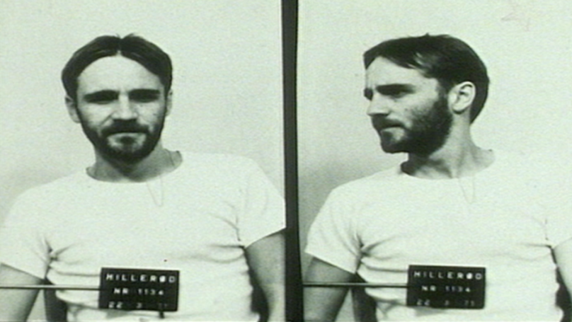 Mugshot of Soeren Berg-Arnbak in a white t-shirt, facing forward and in profile.