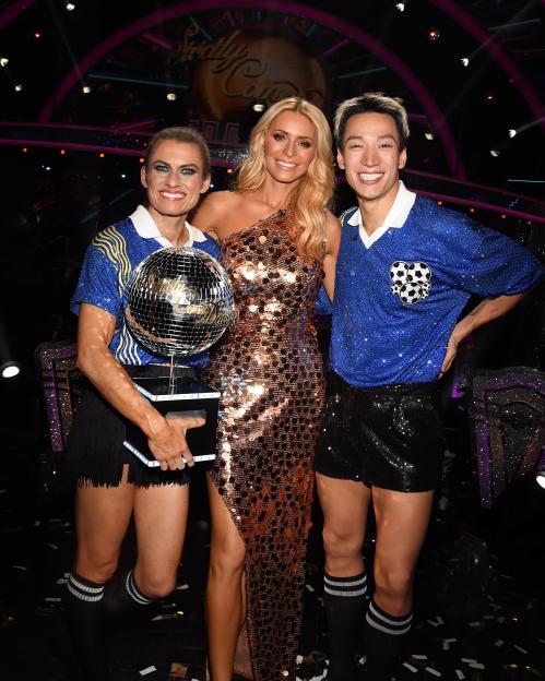 Behind the Scenes of Strictly's Epic Wrap Party: Tess Daly Celebrates with a Football Classic for Champion Karen Carney!