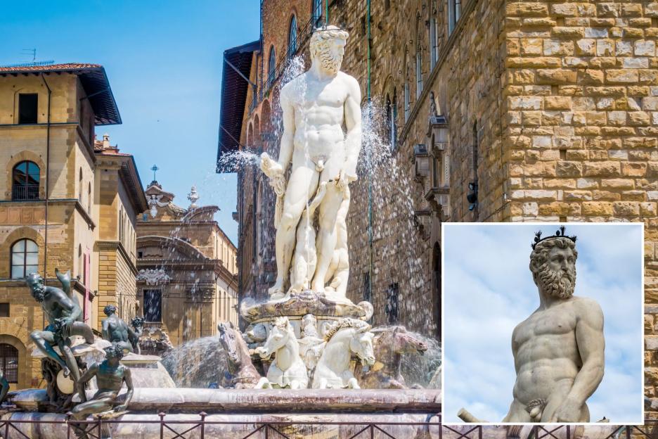 Hen Party Guest Causes £4,000 in Damage After Climbing Historic Neptune Statue for a Cheeky Touch!