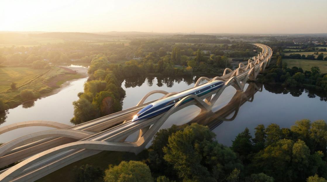 Top architect unveils proposal to link Britain and Ireland with high speed rail loop