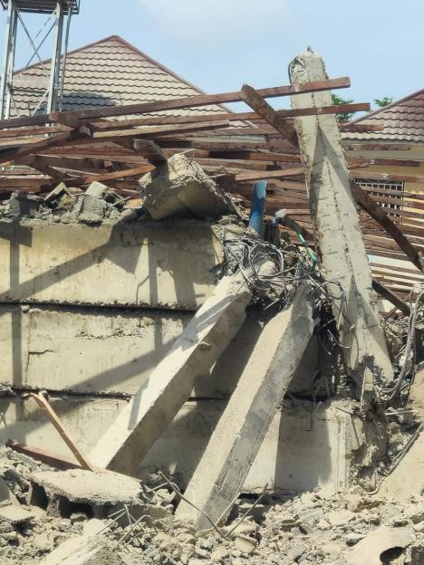 'Wike Ensures Care for Victims After Abuja Building Collapse'