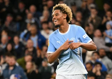 Premier League cult icon’s son, 17, scores twice for Man City on his DEBUT in Carabao Cup clash vs Norwich