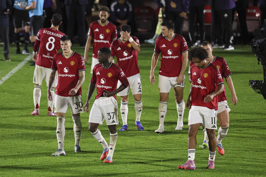 Grimsby Town v Manchester United, EFL Carabao Cup, Second Round, Football, Blundell Park, Grimsby, UK - 27 Aug 2025
