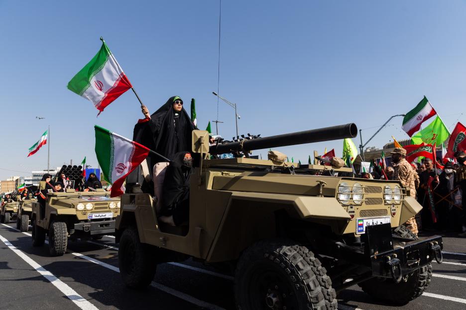 A parade of pro-government Iranian women, Tehran, Iran - 17 Apr 2026