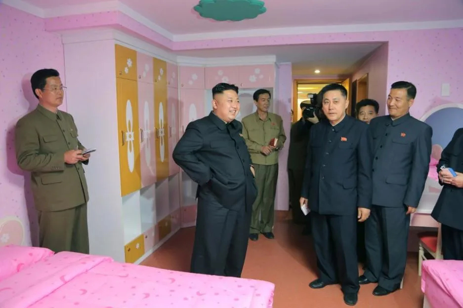 North Korean leader Kim Jong Un visits the Songdowon International Children's Camp