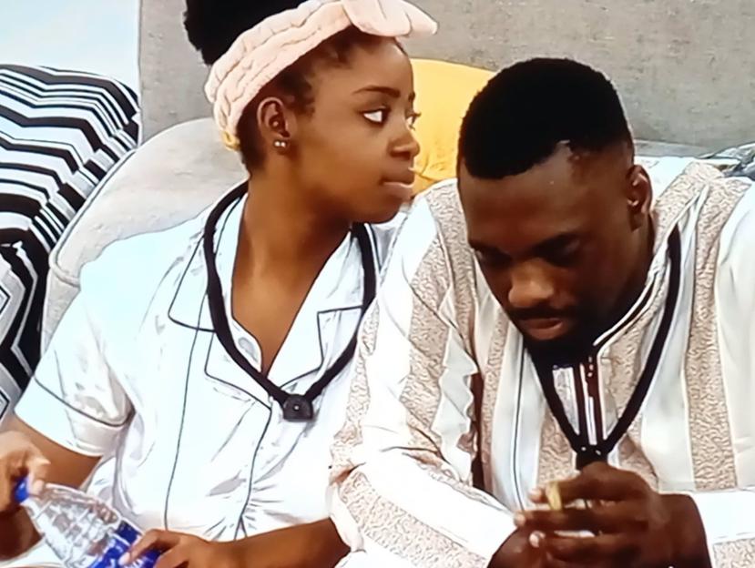 BBNaija 11: Gerald Calls Out Girlfriend Kamsy for Dancing with Other Men, Deems It Disrespectful