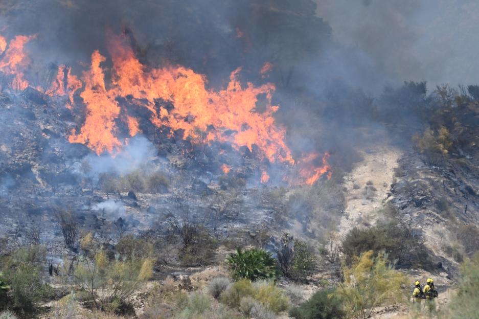 TOPSHOT-SPAIN-FIRE-EMERGENCY