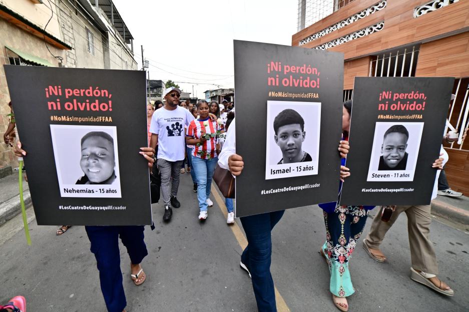 ECUADOR-JUSTICE-HUMAN RIGHTS-ARMED FORCES