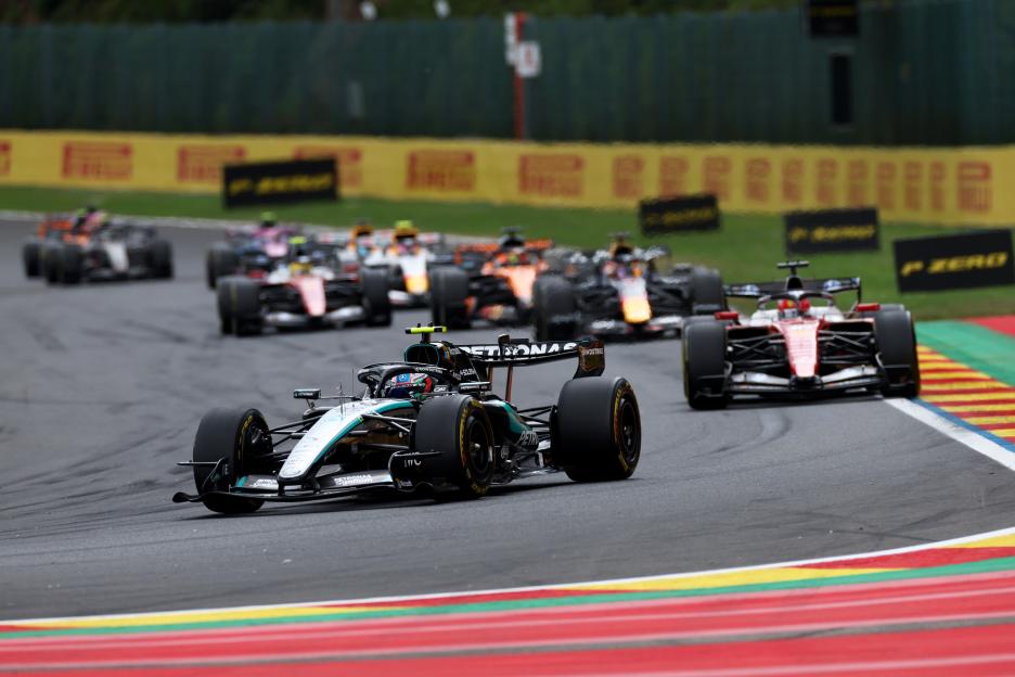 Belgian Grand Prix LIVE: Antonelli Battles for the Lead as Russell Collides on the First Lap, Verstappen Aims for the Podium!