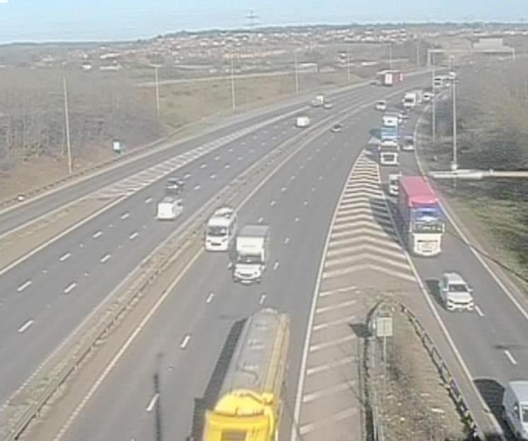 A1M Closed in One Direction After Police Incident; Expect Long Delays for Drivers