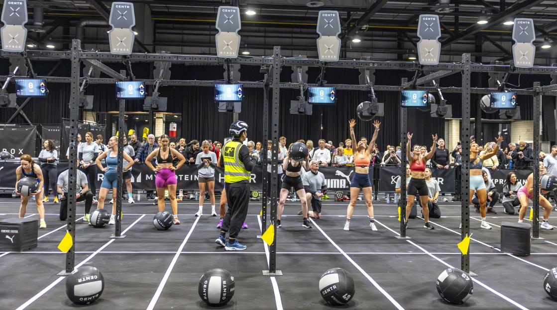 14-03-2025.Features - Hyrox - extreme, competitive fitness event at SEC...