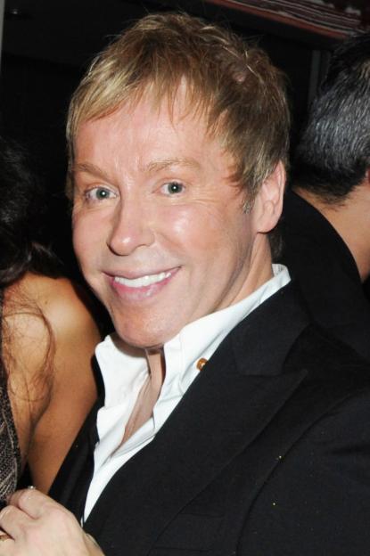 Royston Blythe smiling at Phil Turner's 42nd Birthday party.
