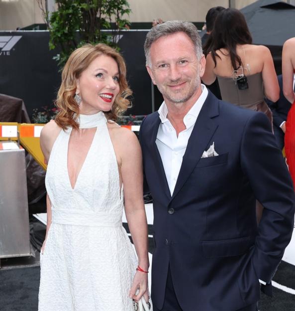 Geri Horner And Christian Horner At The F1 Movie World Premiere In NYC - 17 June 2025