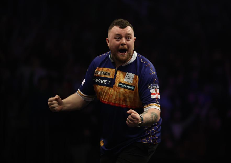 'Premier League Darts Sensation Nails Nine-Darter on Debut, Sparking Wild Cheers from the Crowd!'