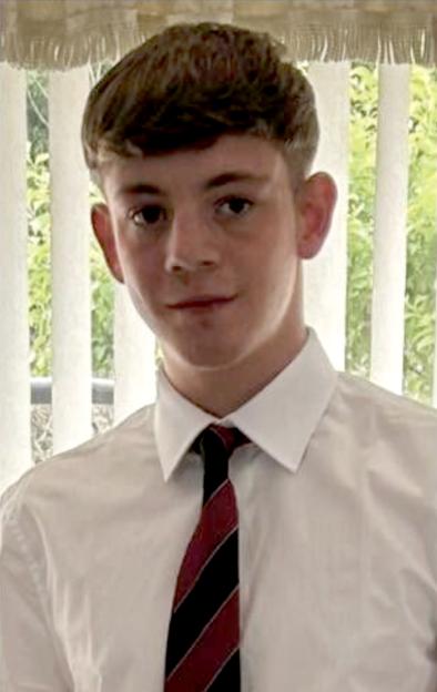 Cai Davies, a teenager who died by suicide after a sextortion scam.