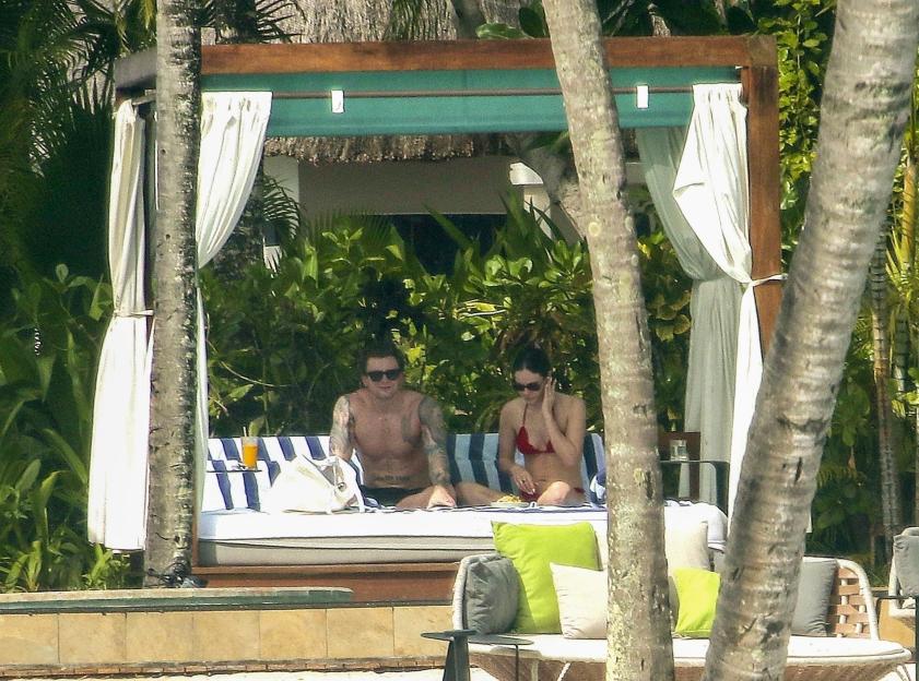 *PREMIUM-EXCLUSIVE* *MUST CALL FOR PRICING BEFORE USAGE* Newlyweds Holly Ramsay And Adam Peaty Leave The Drama From Their Wedding Back Home As The Couple Are Seen On Their Sun Soaked Honeymoon In Mauritius