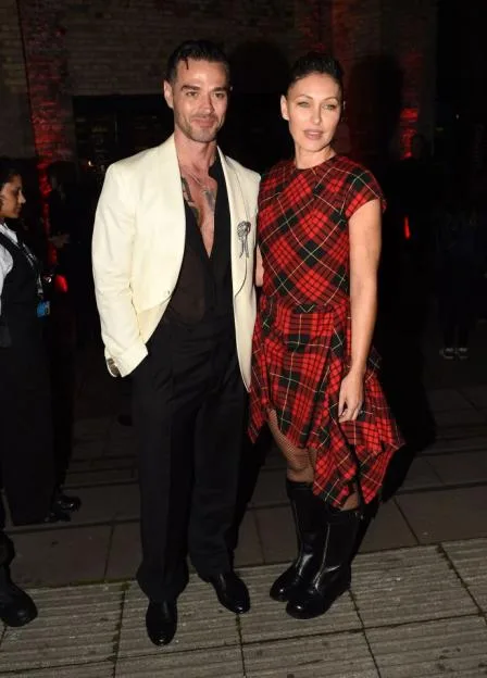 Matt Willis and Emma Willis attend the Attitude Awards.