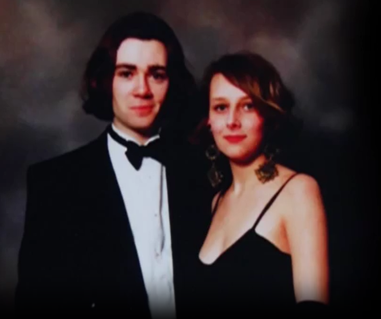 Andy Burnham and Marie-France van Heel posing for a photo.