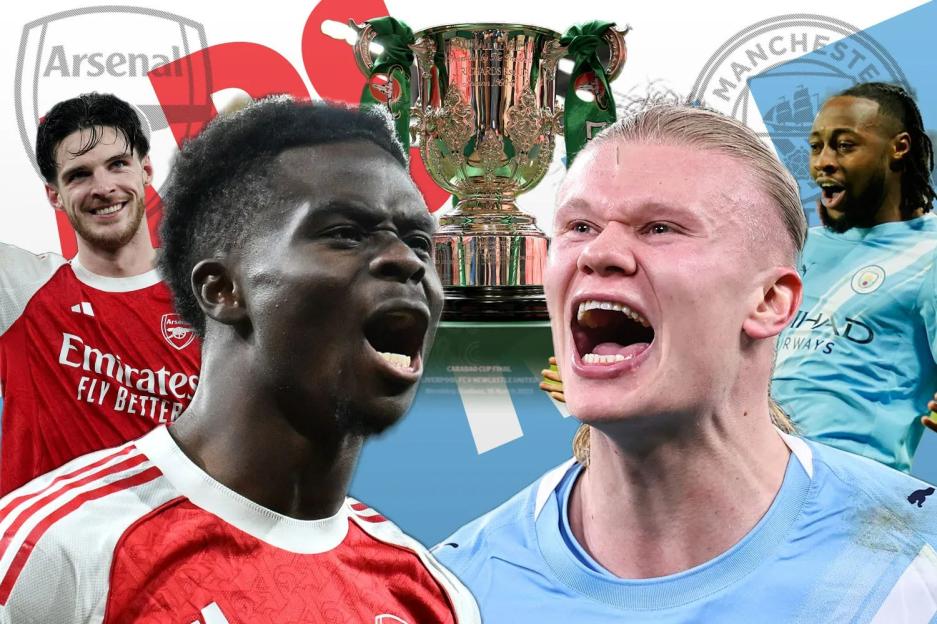 Arsenal vs Man City LIVE: Carabao Cup Final Updates as Havertz Takes the Field, Eze and Dias Absent!