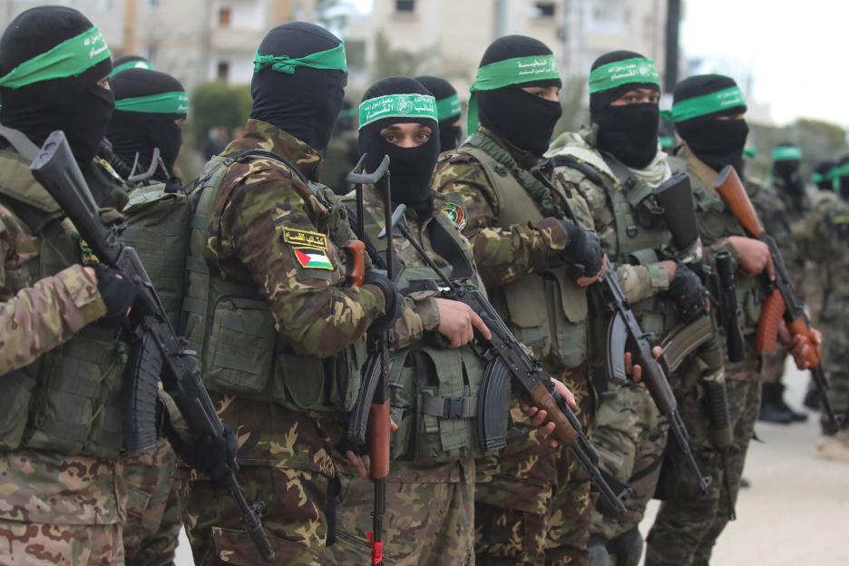 Hostages-prisoners swap deal between Hamas and Israel, in Deir Al-Balah