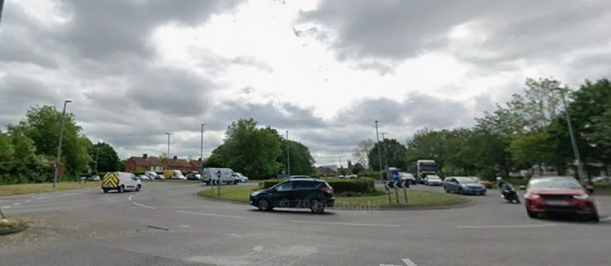 Two killed in crash between camper van and lorry in rural UK village