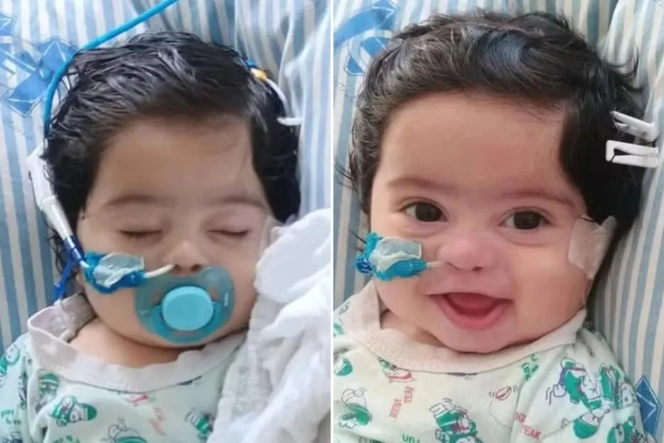 Baby dies after ‘hospital worker injected MILK into his veins’ – as police launch homicide probe