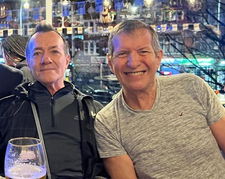 Photo of Albert Alfonso and Paul Longworth.