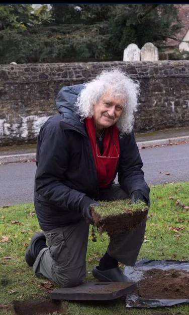 Bloomin¿ cheek! Queen legend Brian May frustrated as ¿killjoy¿ councillors block plan to plant thousands of daffodils