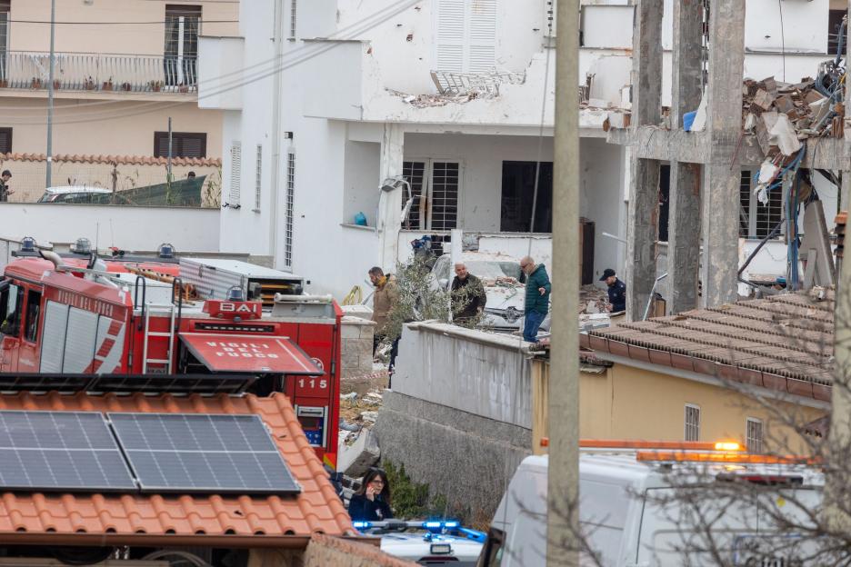 Explosion of a Gas Cylinder in Rome, Collapses a Building and Involves Others - 22 Mar 2026