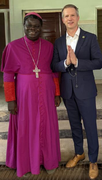 'US Lawmaker Moore Travels to Nigeria Amid Concerns Over Christian Persecution'