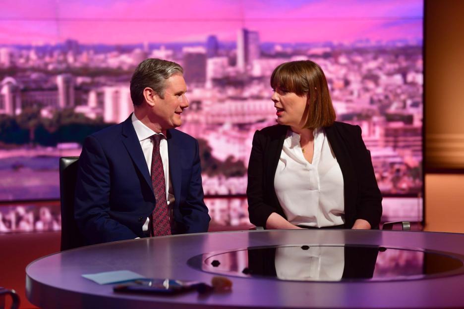 Labour MPs Sir Keir Starmer and Jess Phillips on The Andrew Marr Show.