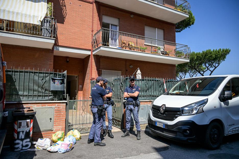 Triple Murder in Via Montiglio Casalotti, Italy, Rome - 27 Jun 2026