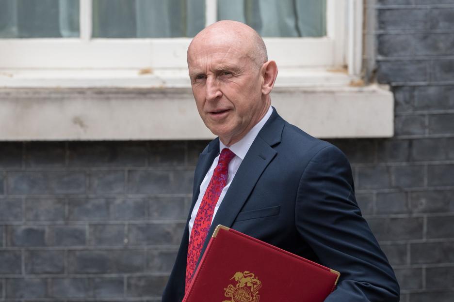 Chancellor of the Exchequer John Healey arrives in Downing Street.