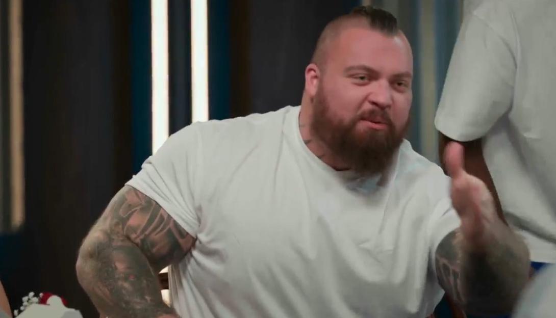 HALL A BIT MUCH Eddie Hall forces bull’s penis into influencer’s mouth in most shocking Inside scenes yet, - Eddie Hall - Sidemen - Netflix Copyright: Netflix