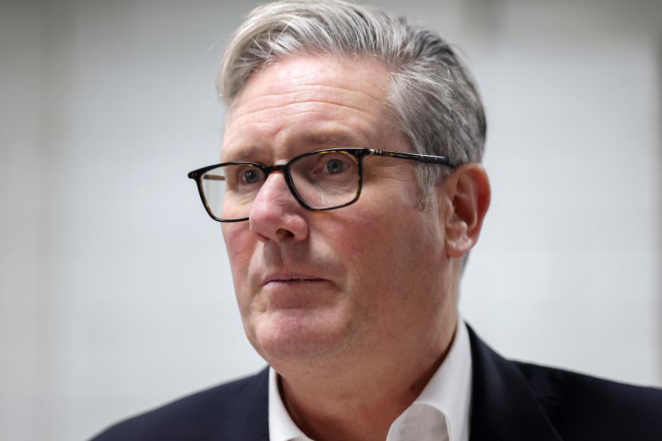 Keir Starmer, Prime Minister, in glasses.