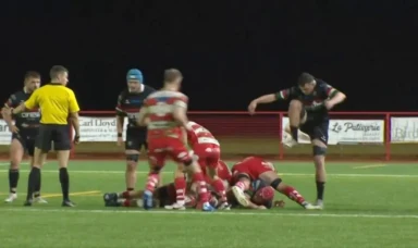 Fans demand lifetime ban for rugby star after ‘horrific’ stamp on opponent with players left furious