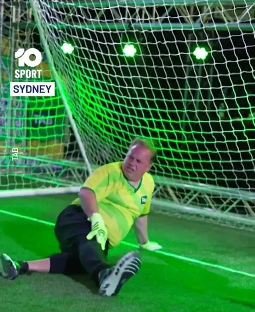 Ex-Man Utd Keeper, 54, Rushed to Hospital After Painful Penalty Save at World Cup Kickoff Event