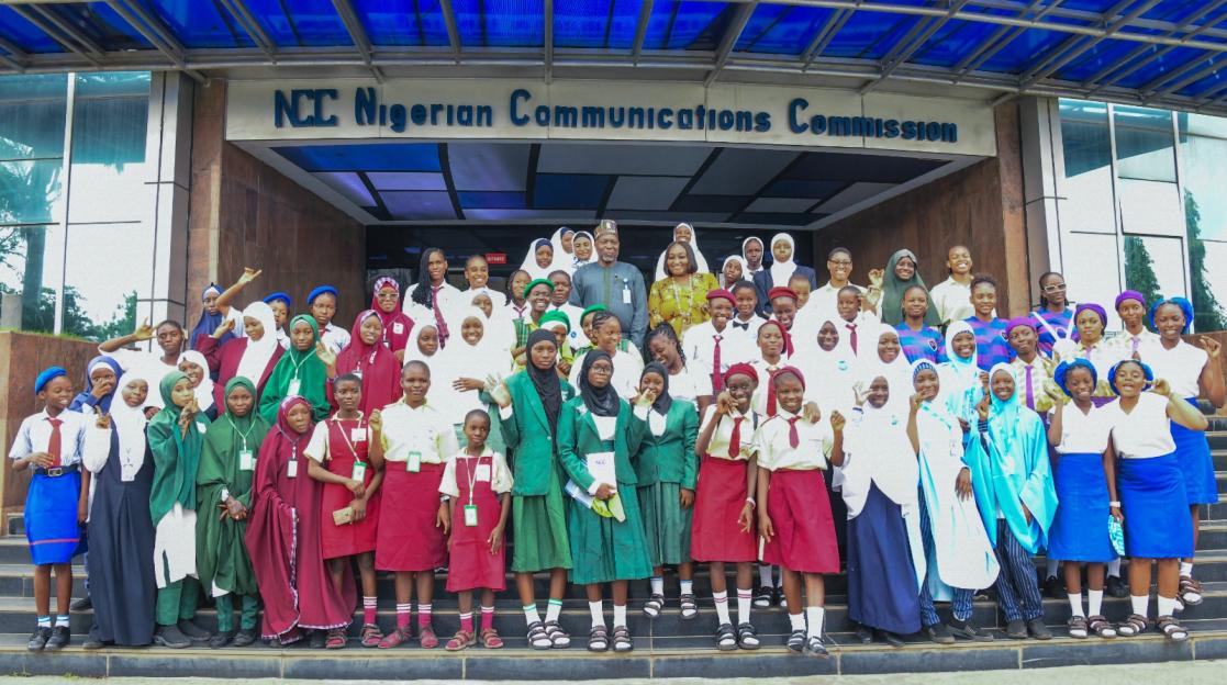 NCC Praises Ministerial Initiative for Girls in ICT, Welcomes 185 Students for Exciting Excursion Tour
