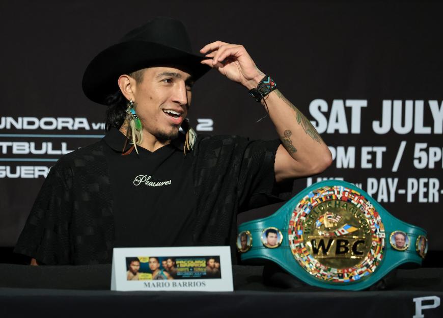 Manny Pacquiao v Mario Barrios - News Conference