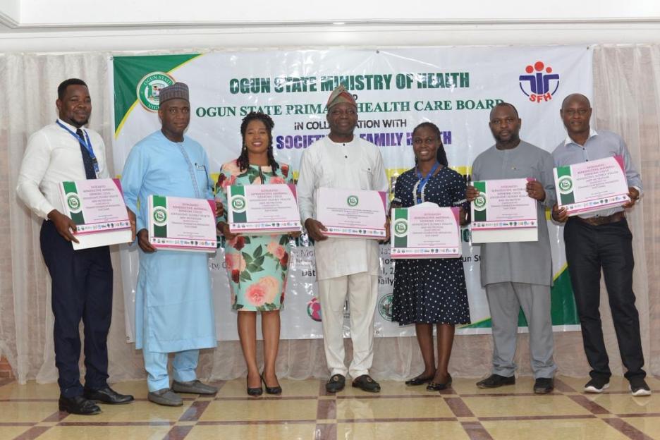 Ogun Government Teams Up with SFH to Unveil Innovative Health Facility Flip Chart