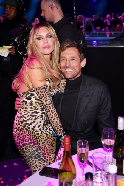 Abbey Clancy and Peter Crouch at the BRIT Awards 2024.