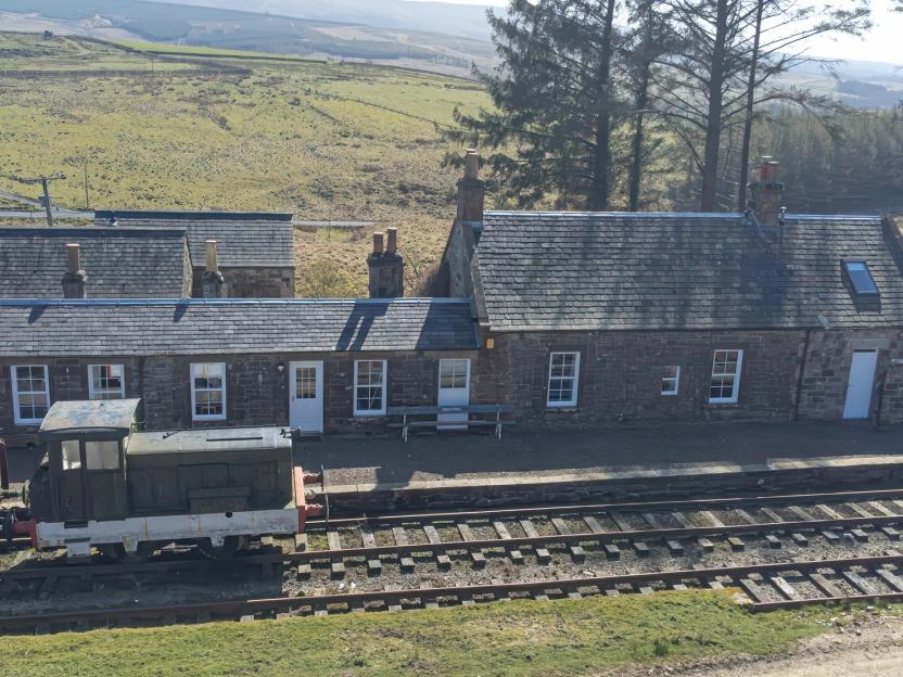 Station Master's House in Saughtree, near Kielder, Scottish Borders.