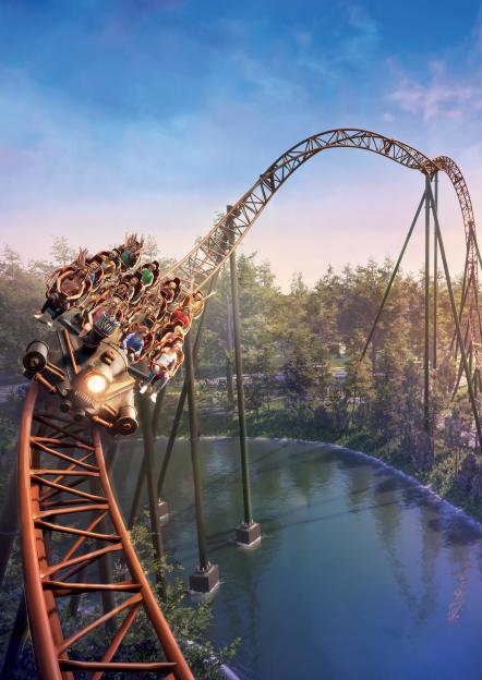 Discover Europe’s Hidden Gem: A Lesser-Known Theme Park Unveils a Stunning £15 Million Overwater Rollercoaster!