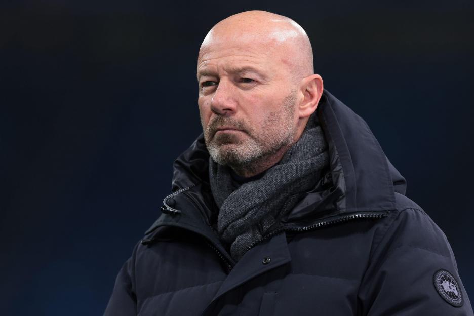Milan, Italy. 9th Dec, 2025. Former footballer Alan Shearer comments for Amazon Prime prior to the Internazionale vs Liverpool UEFA Champions League match at Giuseppe Meazza, Milan. Picture credit should read: Jonathan Moscrop/Sportimage Credit: Spor