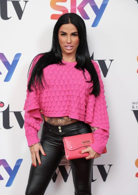 Katie Price at the Sky Women In Film And TV Awards 2023.