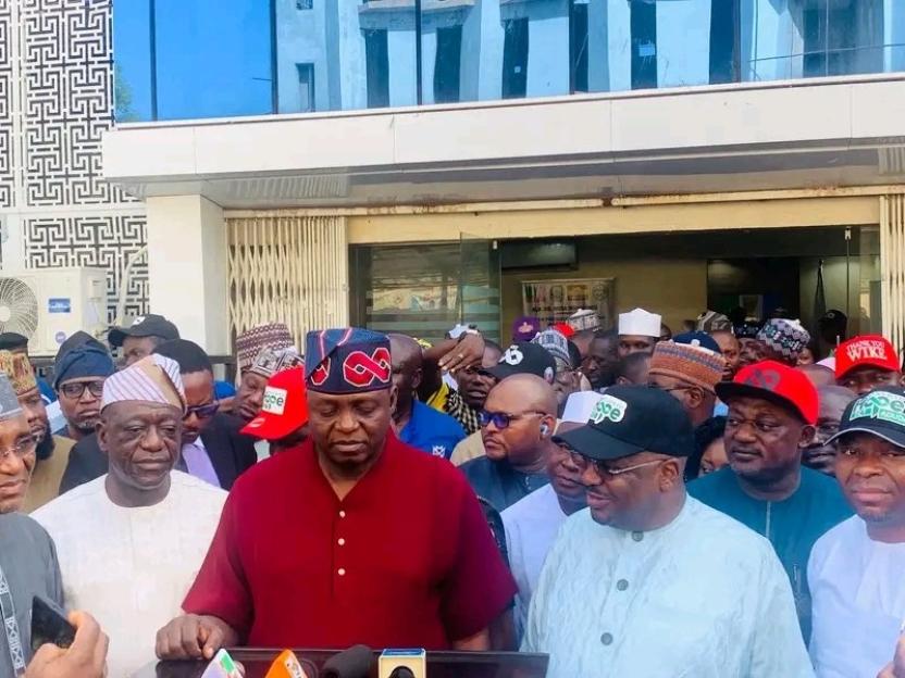 'Breaking: Former FCT Senator Philip Aduda Makes Waves at APC Secretariat Following PDP Exit'