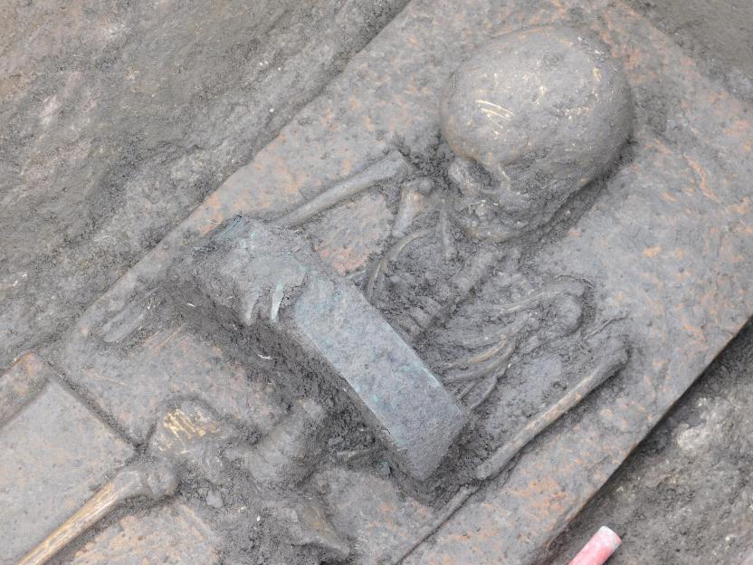 'Strange Discovery: Ancient Cemetery Reveals Children's Burials with Enormous Warrior Belts'