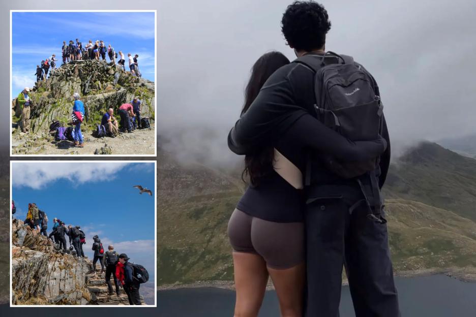 ‘Completely unprepared’ TikTok and Instagram influencers slammed after record number of rescues from UK mountain