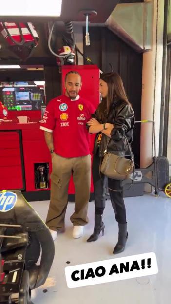 Lewis Hamilton Celebrated as the 'GOAT' for Flirting with Bond Girl Ana de Armas from P16 at Abu Dhabi!