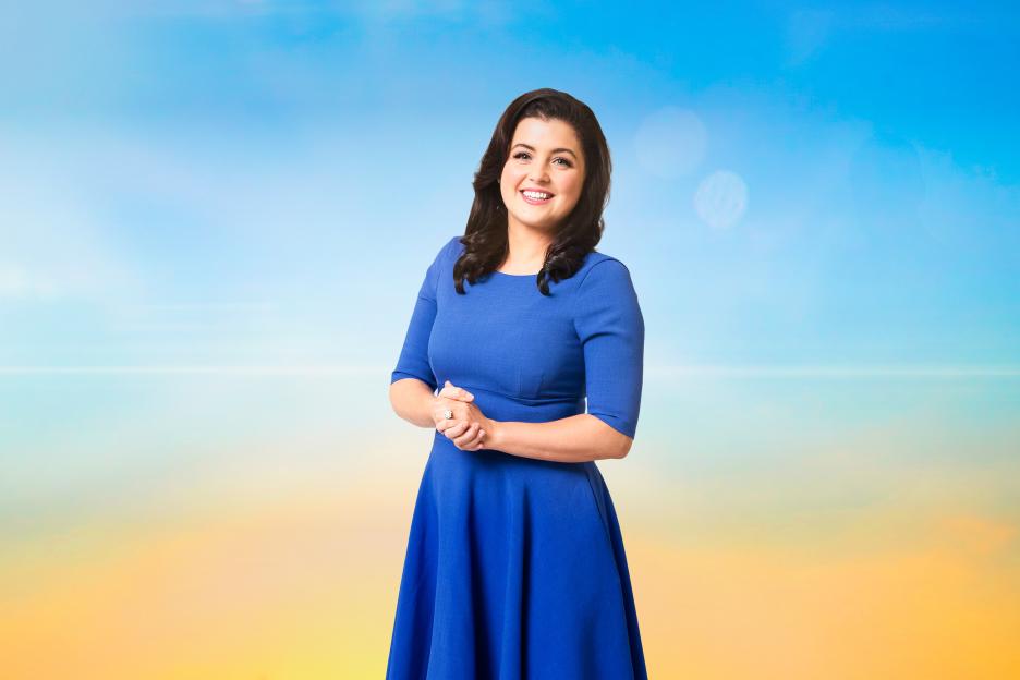 blurred sunset summer sky ss blue and yellow gradient, pastel colors, background for summer concepts and design